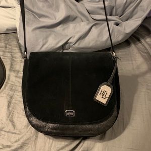 Ralph Lauren Purse made from real Suede!
